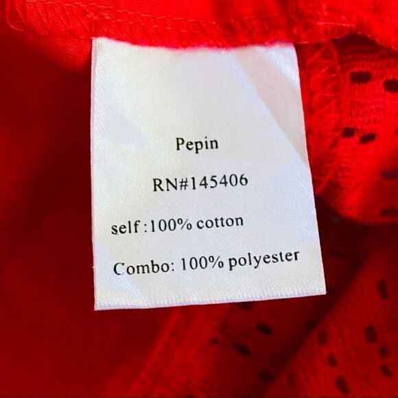 Anthropologie Pepin Eyelet Flutter Sleeve Top - Picture 6 of 8